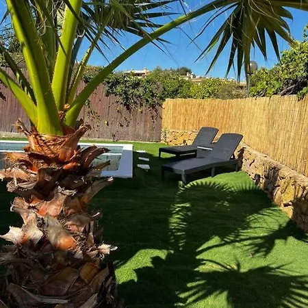 Elegant Art With Pool And Garden *