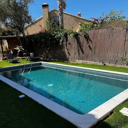 Elegant Art With Pool And Garden